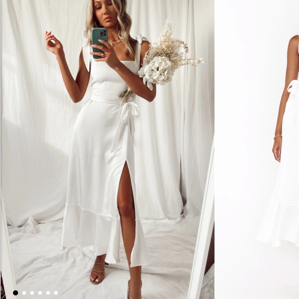 Show me your Mumu garden midi dress